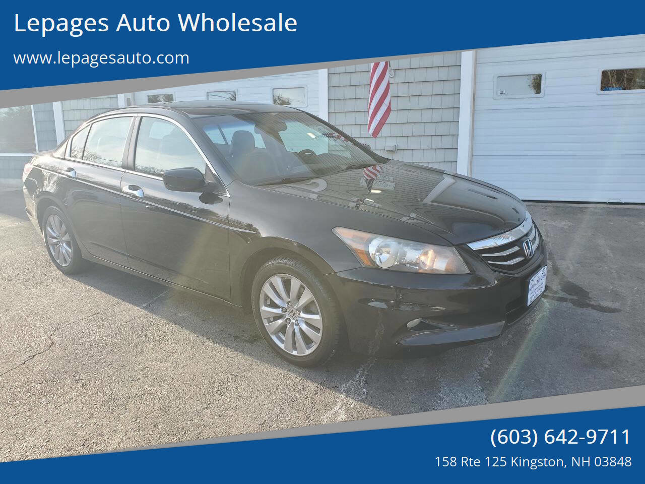 Used 2012 Honda Accord EX-L