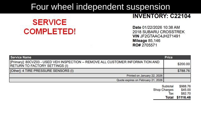Used 2018 Subaru Crosstrek 2.0i image 13
