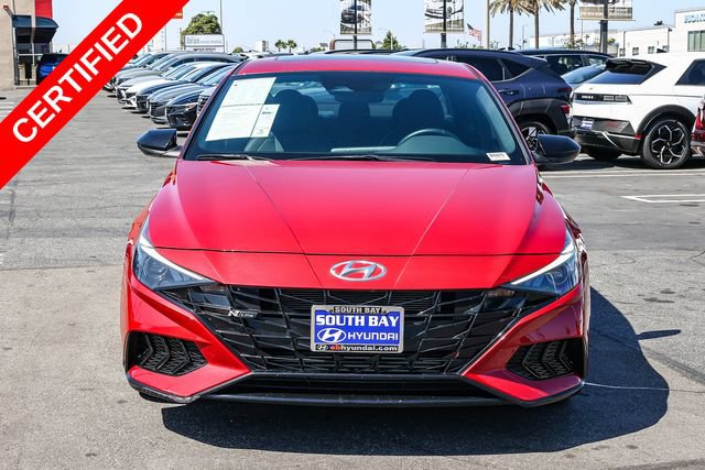 Certified 2023 Hyundai Elantra N Line FWD image 2