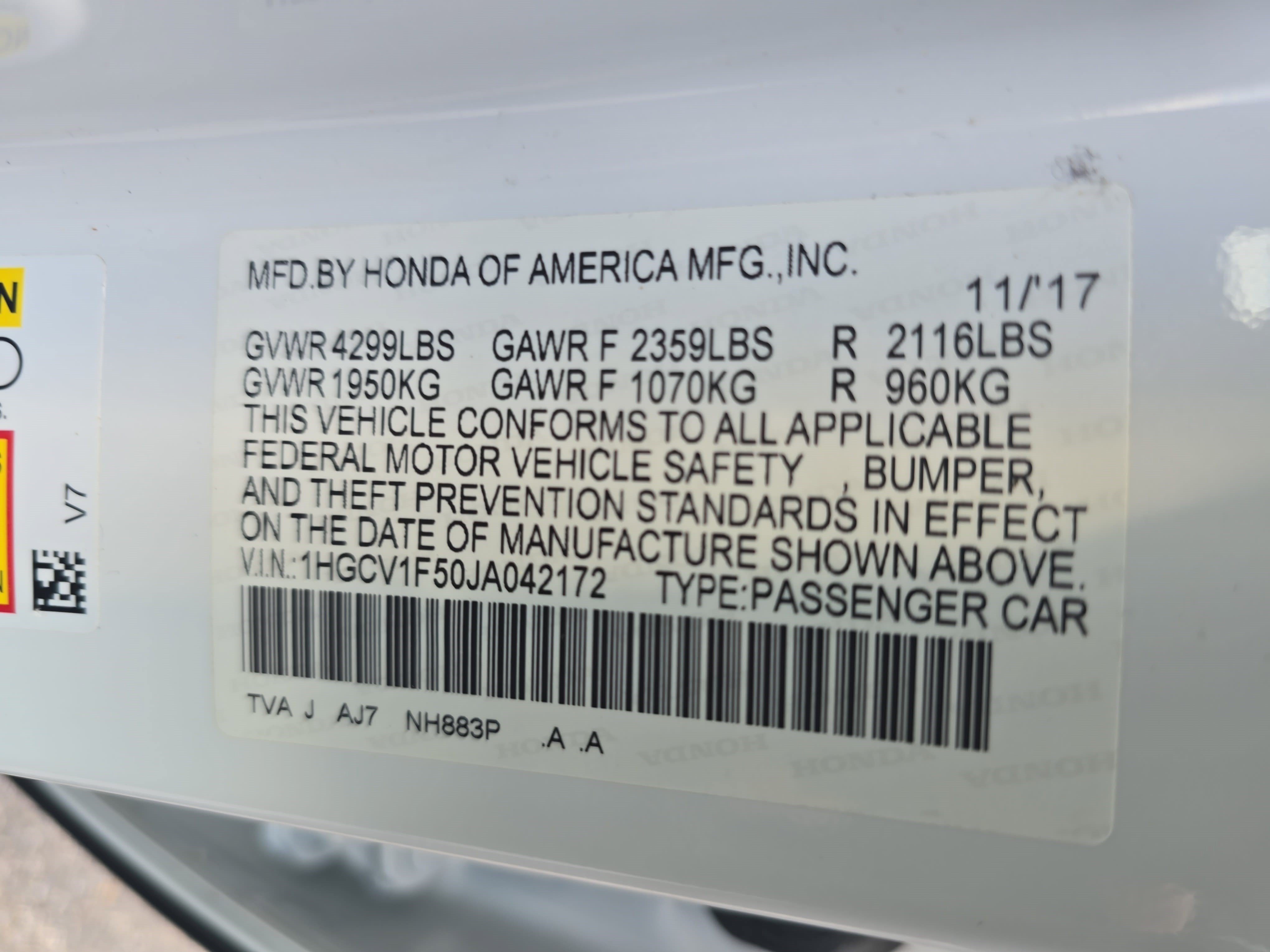 Used 2018 Honda Accord EX-L image 34