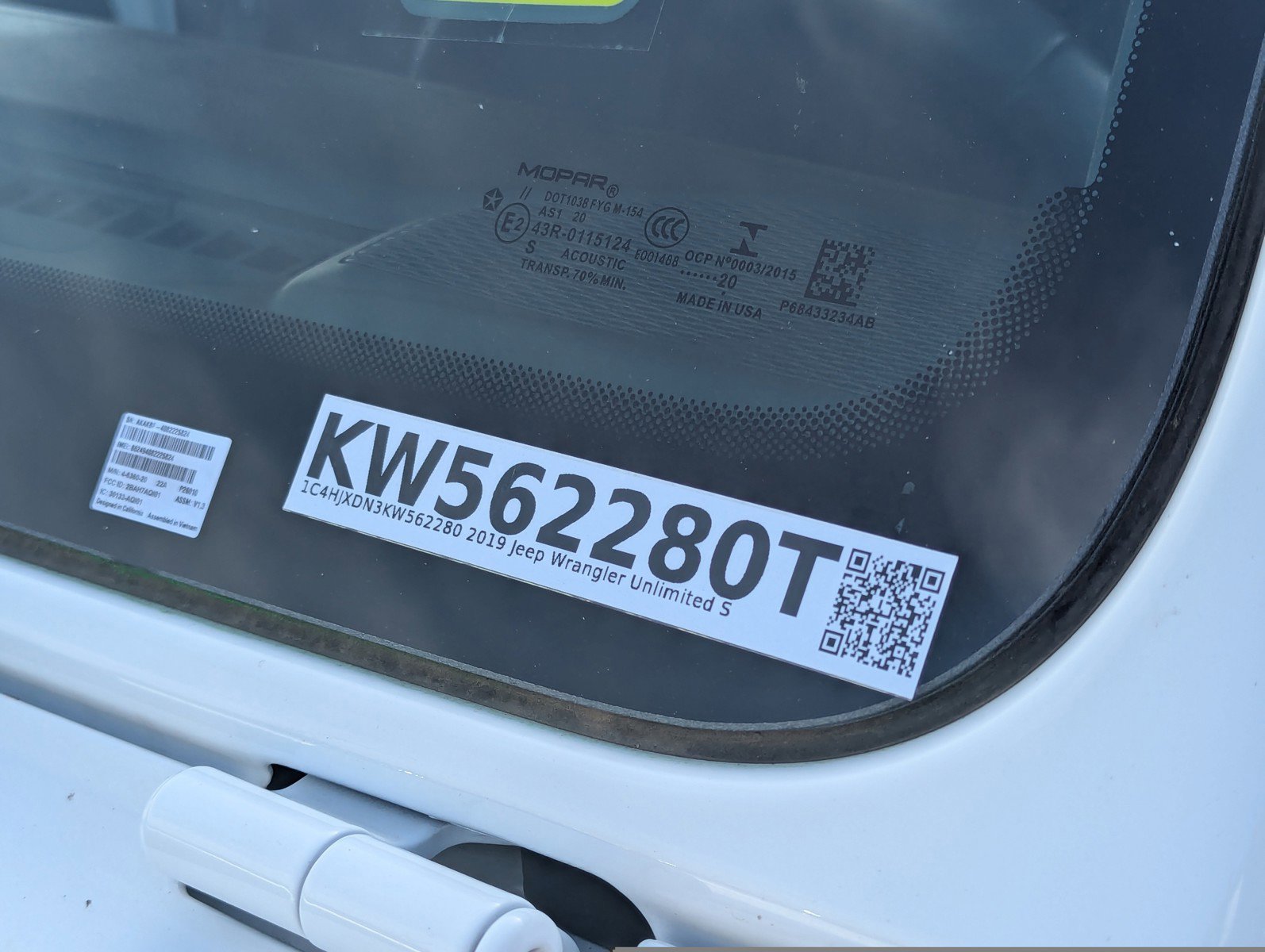 Used 2019 Jeep Wrangler Unlimited Sport S image 33