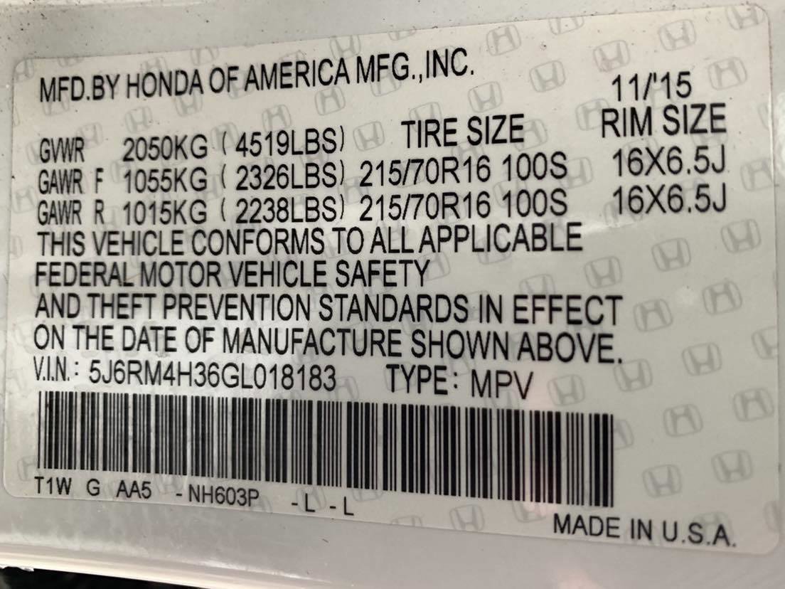 Used 2016 Honda CR-V LX image 43