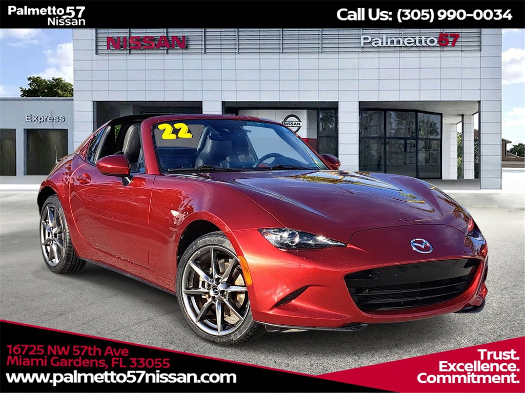 Used 2022 MAZDA MX-5 Miata RF Grand Touring w/ Weather Package