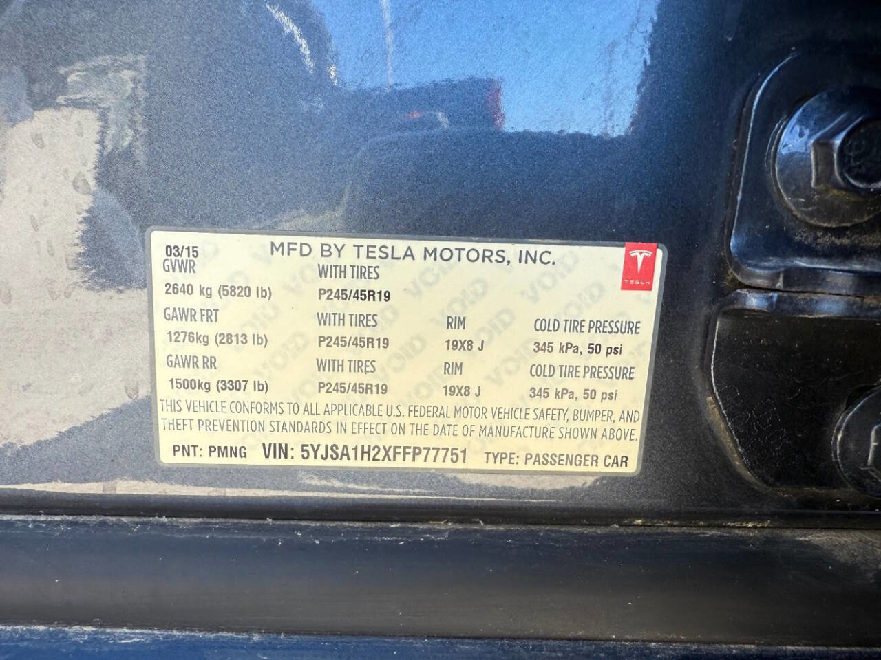 Used 2015 Tesla Model S 85D image 29