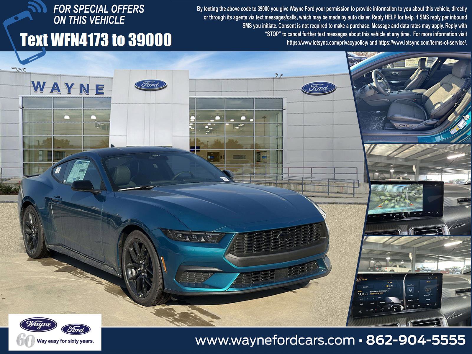 New 2026 Ford Mustang Coupe image 1