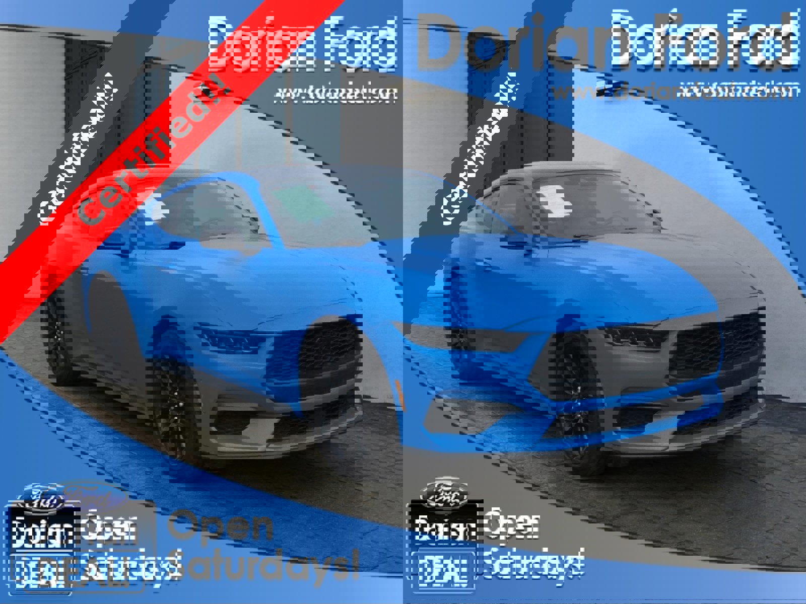 Certified 2026 Ford Mustang EcoBoost w/ Mustang Nite Pony Package image 1