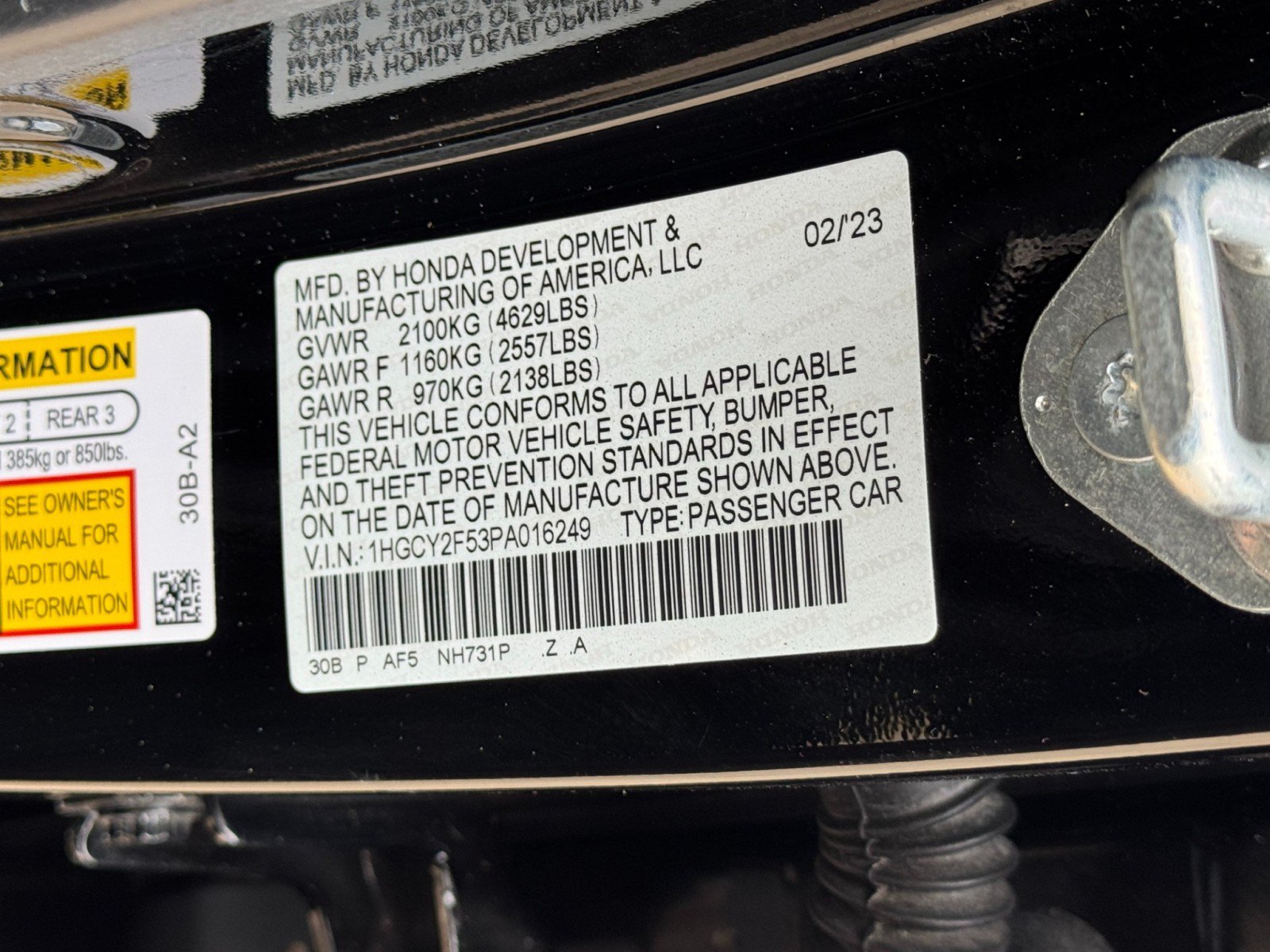 Used 2023 Honda Accord Sport image 43