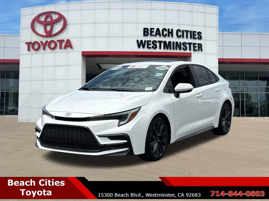 Certified 2023 Toyota Corolla XSE w/ Carpet Mat Package (TMS) FWD image 6