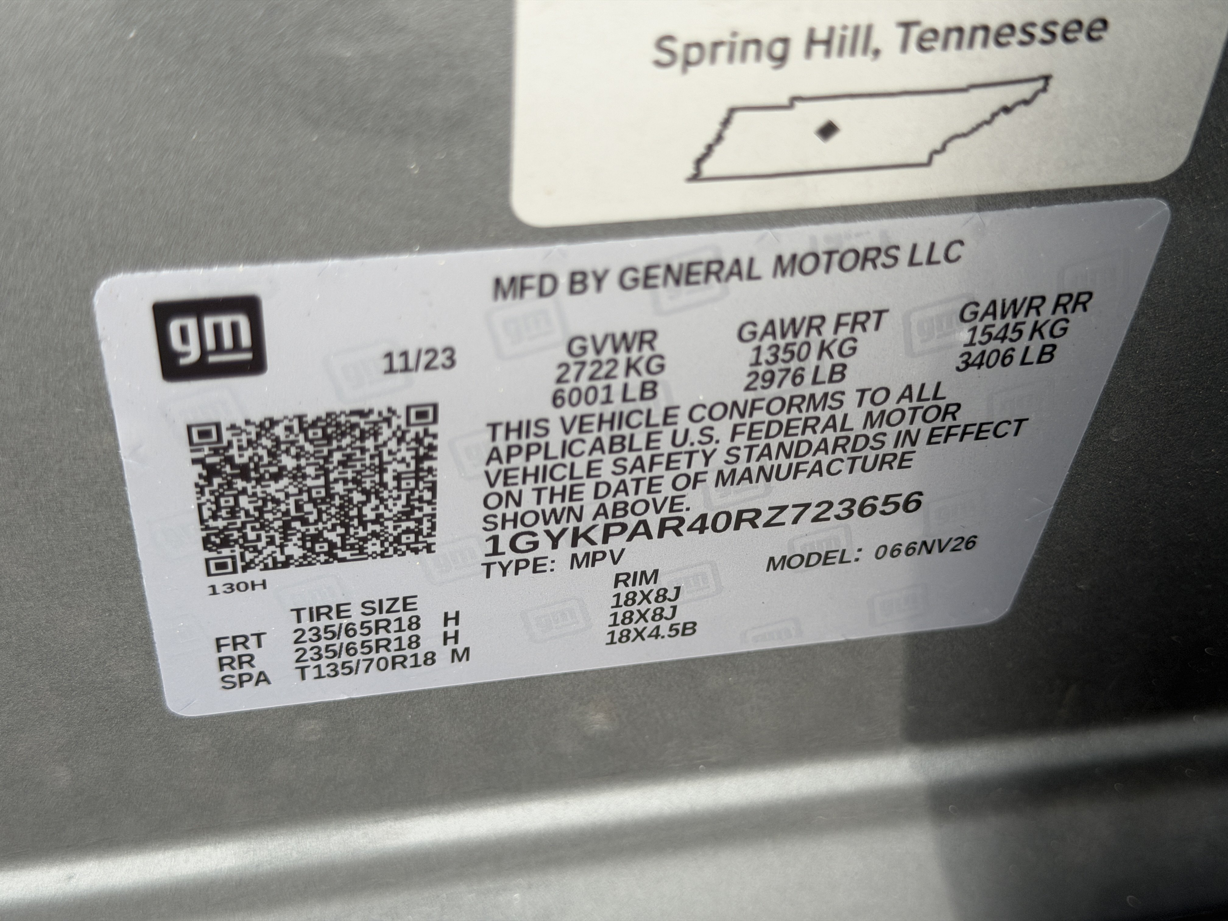 Certified 2024 Cadillac XT6 Luxury w/ LPO, Floor Liner Package FWD image 38