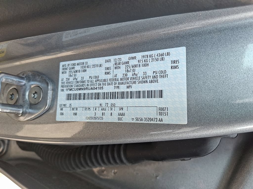Used 2024 Ford Escape ST-Line FWD image 27