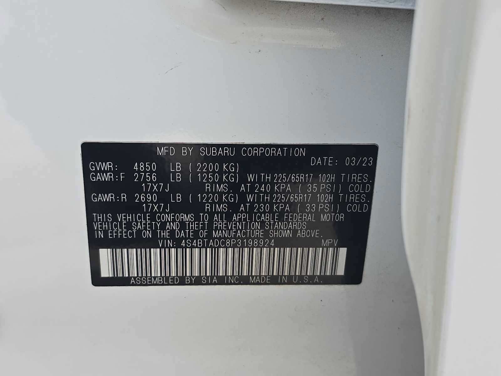 Used 2023 Subaru Outback Premium AWD/4WD image 25