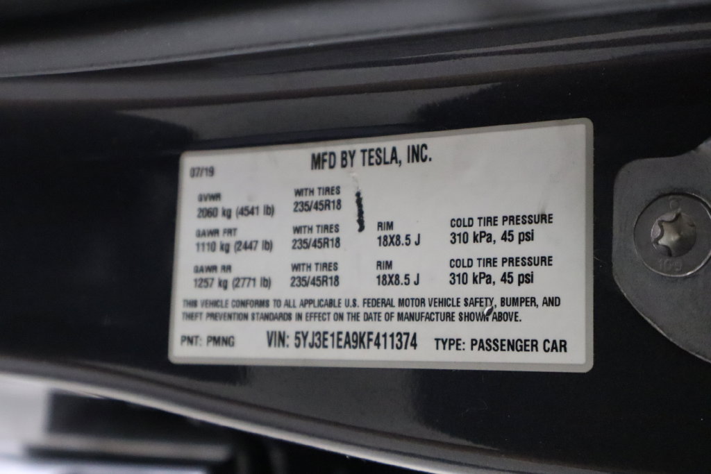 Used 2019 Tesla Model 3 Standard Range Plus RWD image 43