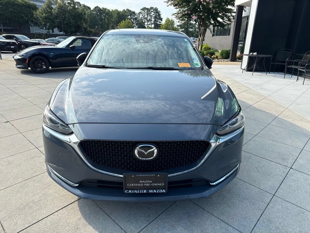 Certified 2021 MAZDA MAZDA6 Carbon Edition FWD image 2