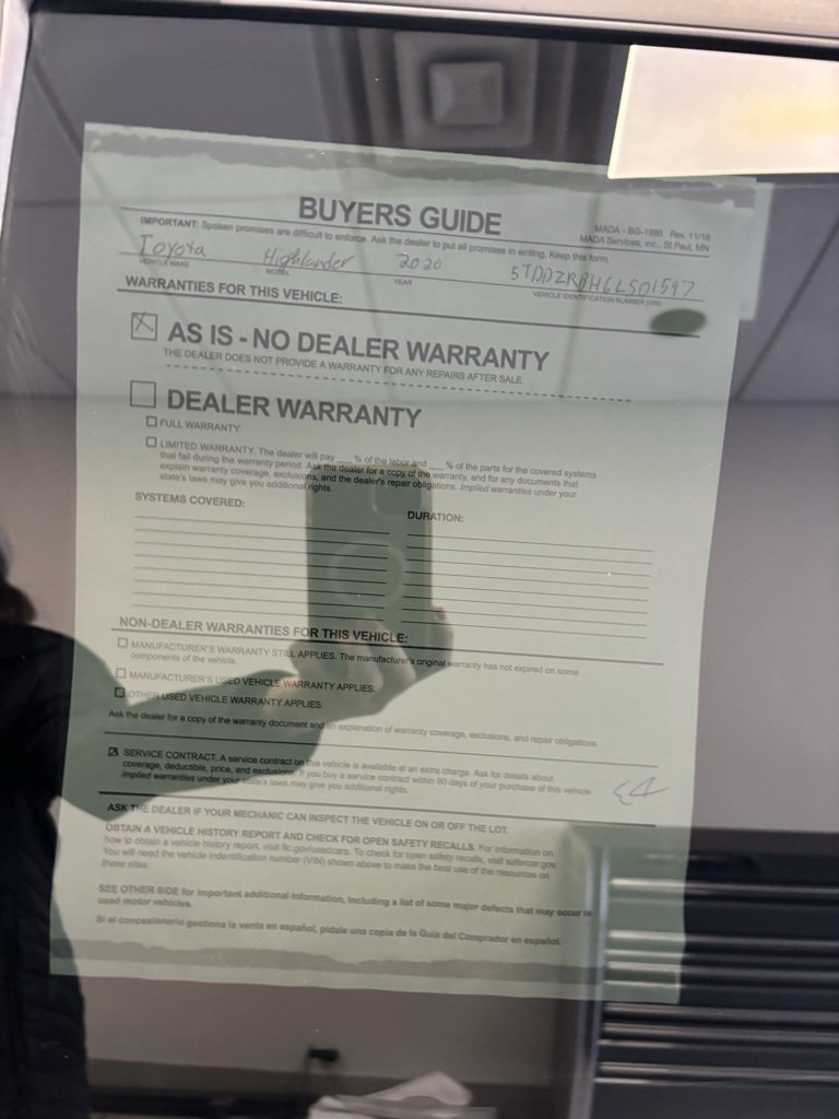 Certified 2020 Toyota Highlander Limited image 35