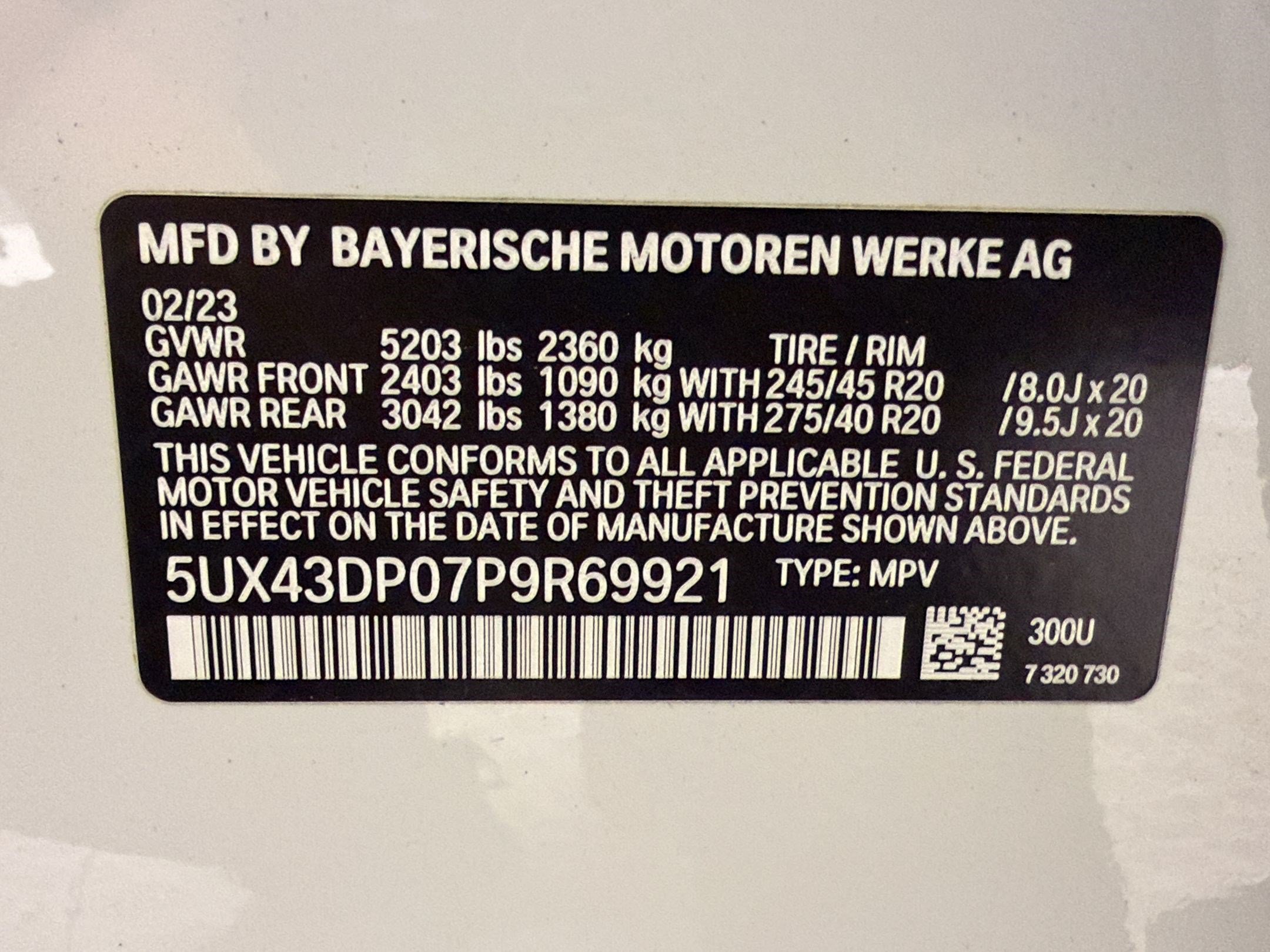 Used 2023 BMW X3 sDrive30i w/ M Sport Package RWD image 25