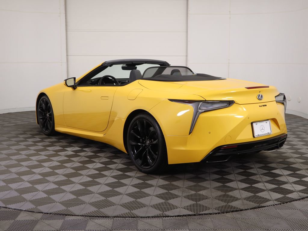 Used 2021 Lexus LC 500 Convertible image 7