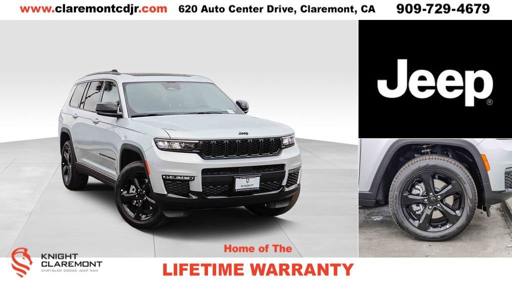 New 2025 Jeep Grand Cherokee L Limited w/ Black Appearance Package
