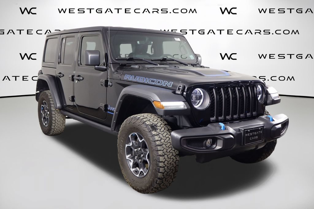 Used 2023 Jeep Wrangler Unlimited Rubicon 4xe w/ Cold Weather Group AWD/4WD image 41