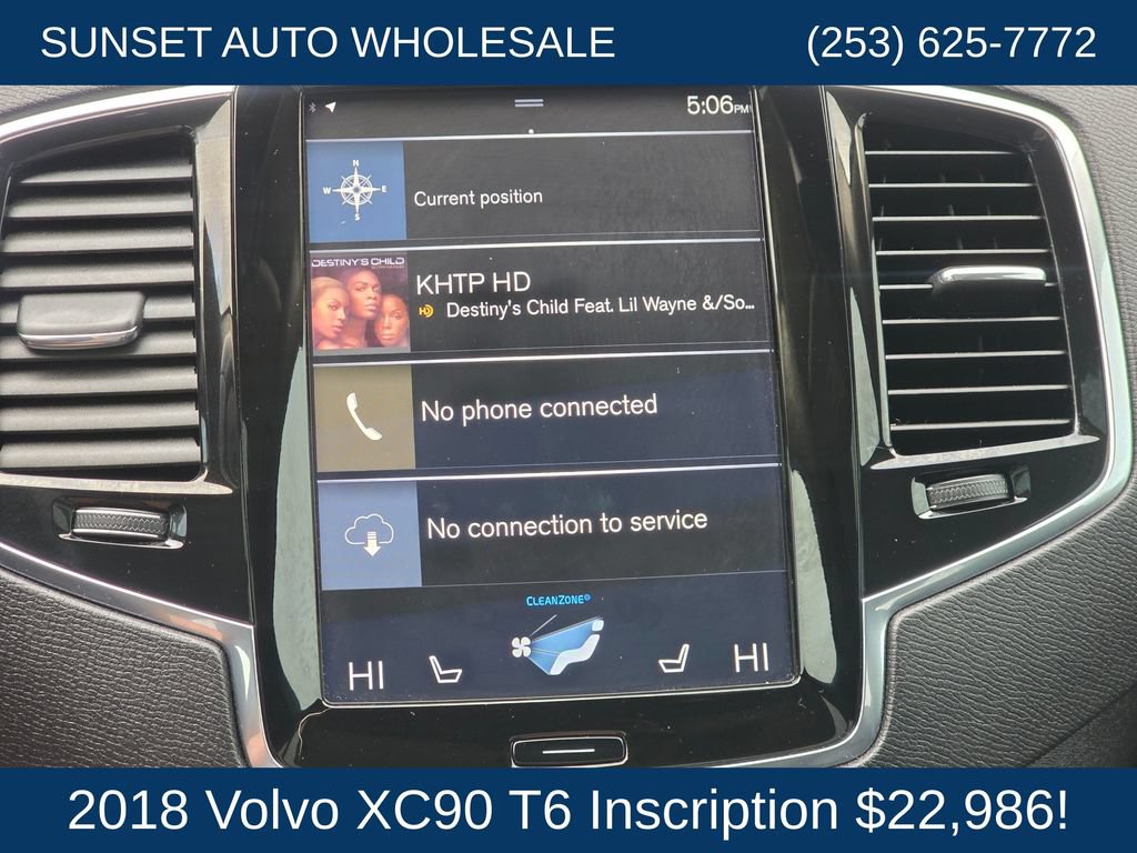 Used 2018 Volvo XC90 T6 Inscription w/ Convenience Package AWD/4WD image 39