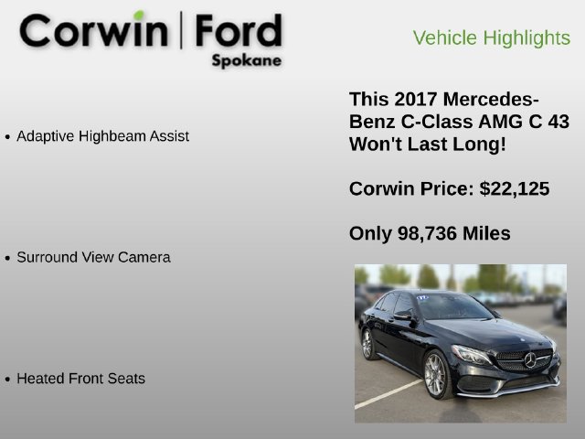 Used 2017 Mercedes-Benz C 43 AMG 4MATIC Sedan image 12