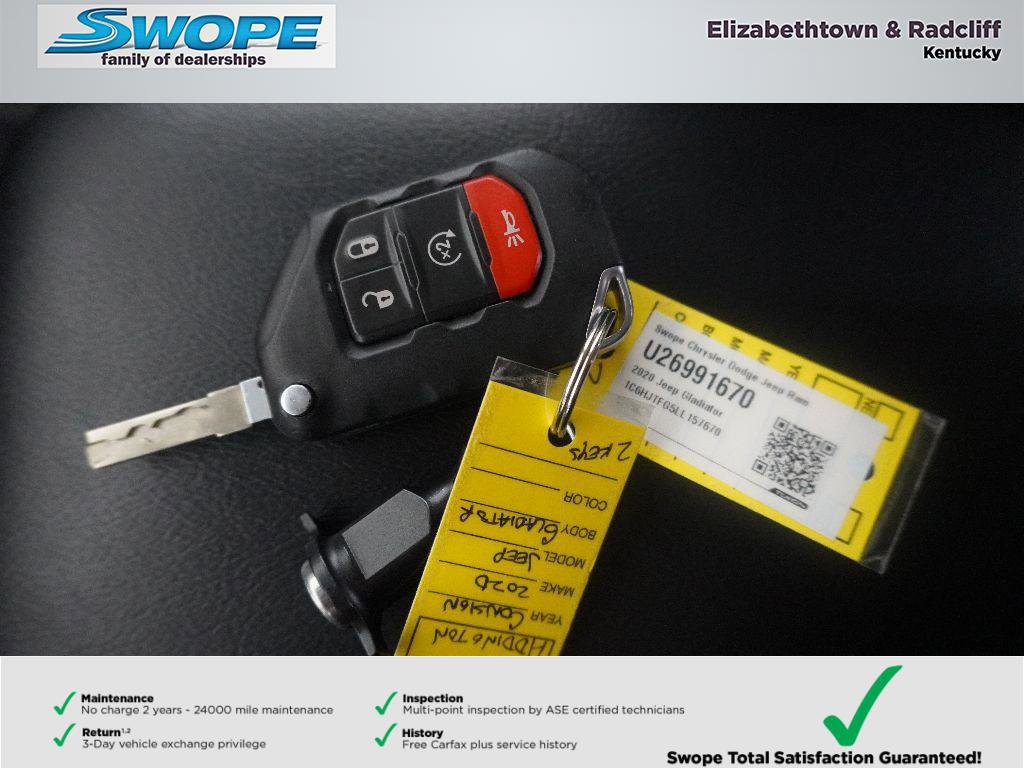 Used 2020 Jeep Gladiator Overland image 28