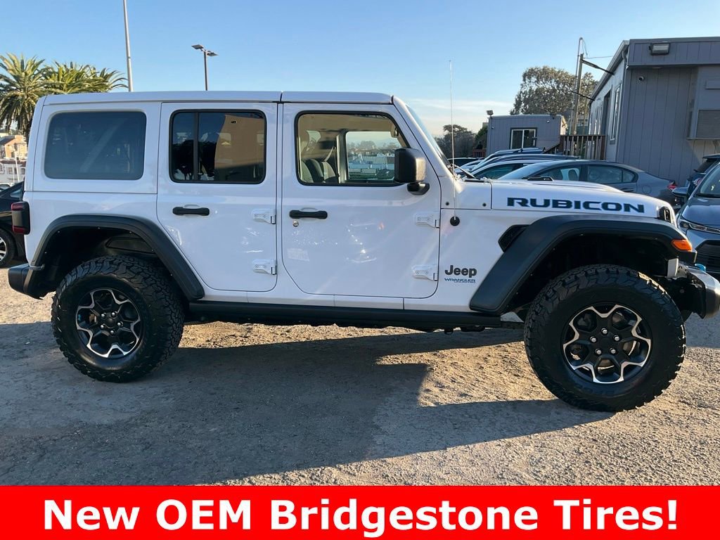 Used 2022 Jeep Wrangler Unlimited Rubicon 4xe w/ Cold Weather Group image 3