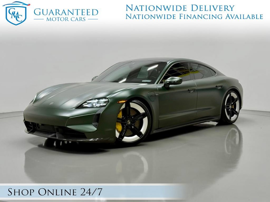 Used 2025 Porsche Taycan Turbo S w/ Premium Package AWD/4WD image 1
