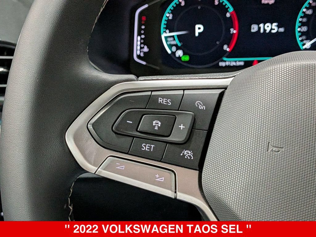 Used 2022 Volkswagen Taos SEL w/ Panoramic Sunroof Package AWD/4WD image 17