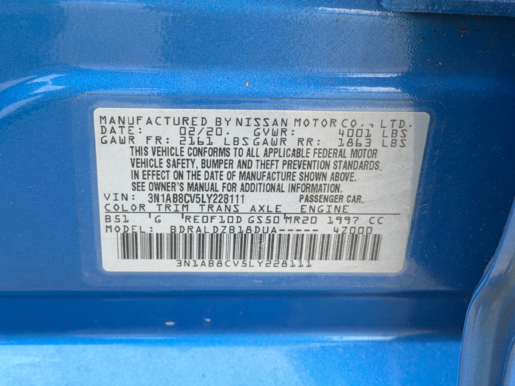 Used 2020 Nissan Sentra SV w/ Trunk Package FWD image 31