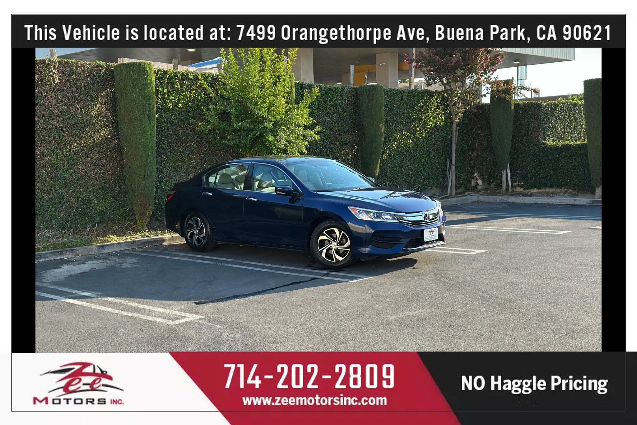 Used 2017 Honda Accord LX image 2