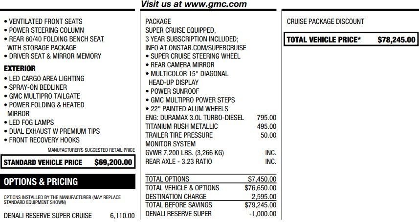 Used 2026 GMC Sierra 1500 Denali image 2