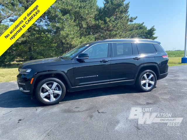 Used 2021 Jeep Grand Cherokee L Limited AWD/4WD video 3