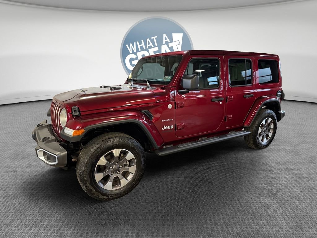 Used 2021 Jeep Wrangler Unlimited Sahara AWD/4WD image 8