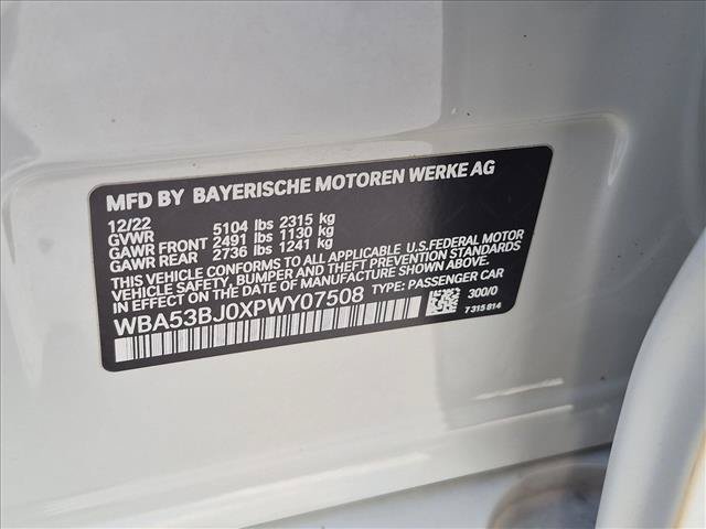 Used 2023 BMW 540i w/ M Sport Package RWD image 26
