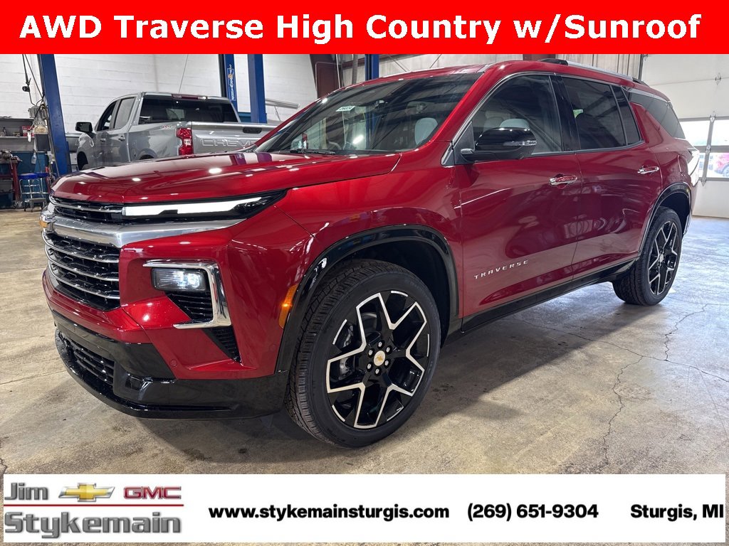 New 2026 Chevrolet Traverse High Country w/ LPO, Floor Liner Package video 1