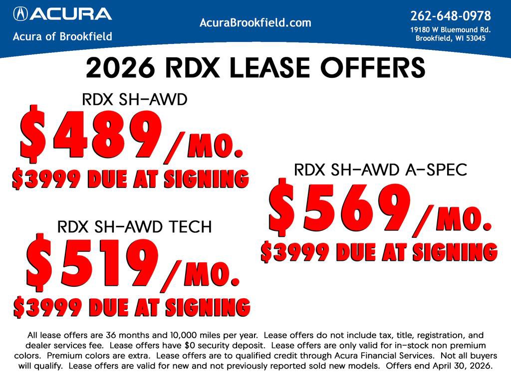 New 2026 Acura RDX w/ Technology Package image 16