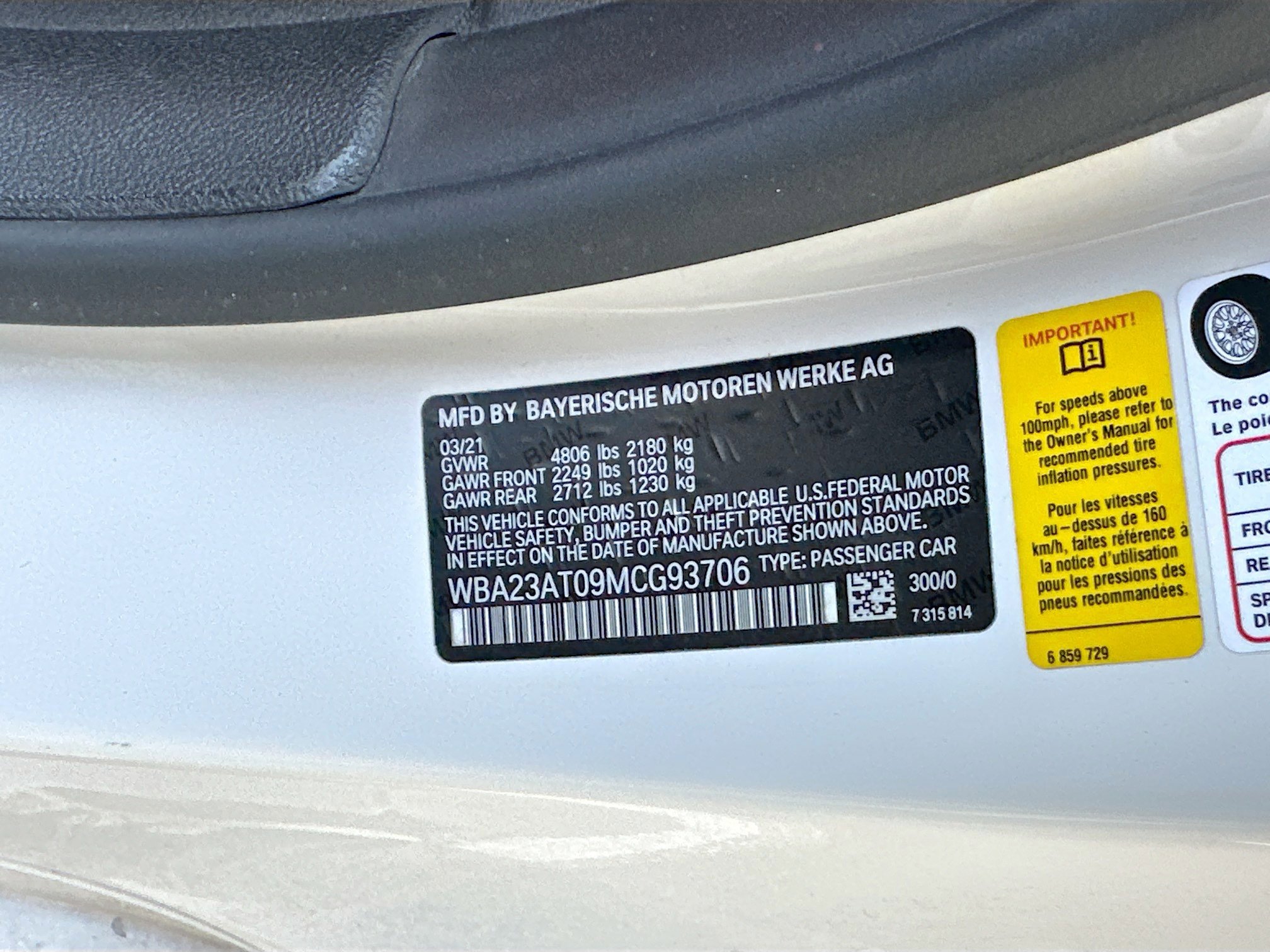 Used 2021 BMW 430i Convertible w/ M Sport Package image 8