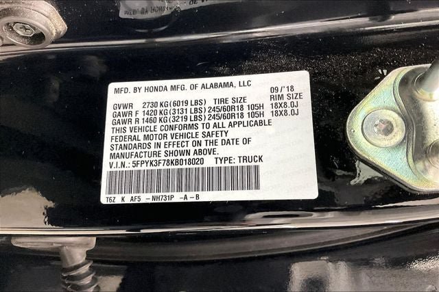 Used 2019 Honda Ridgeline RTL-E image 33