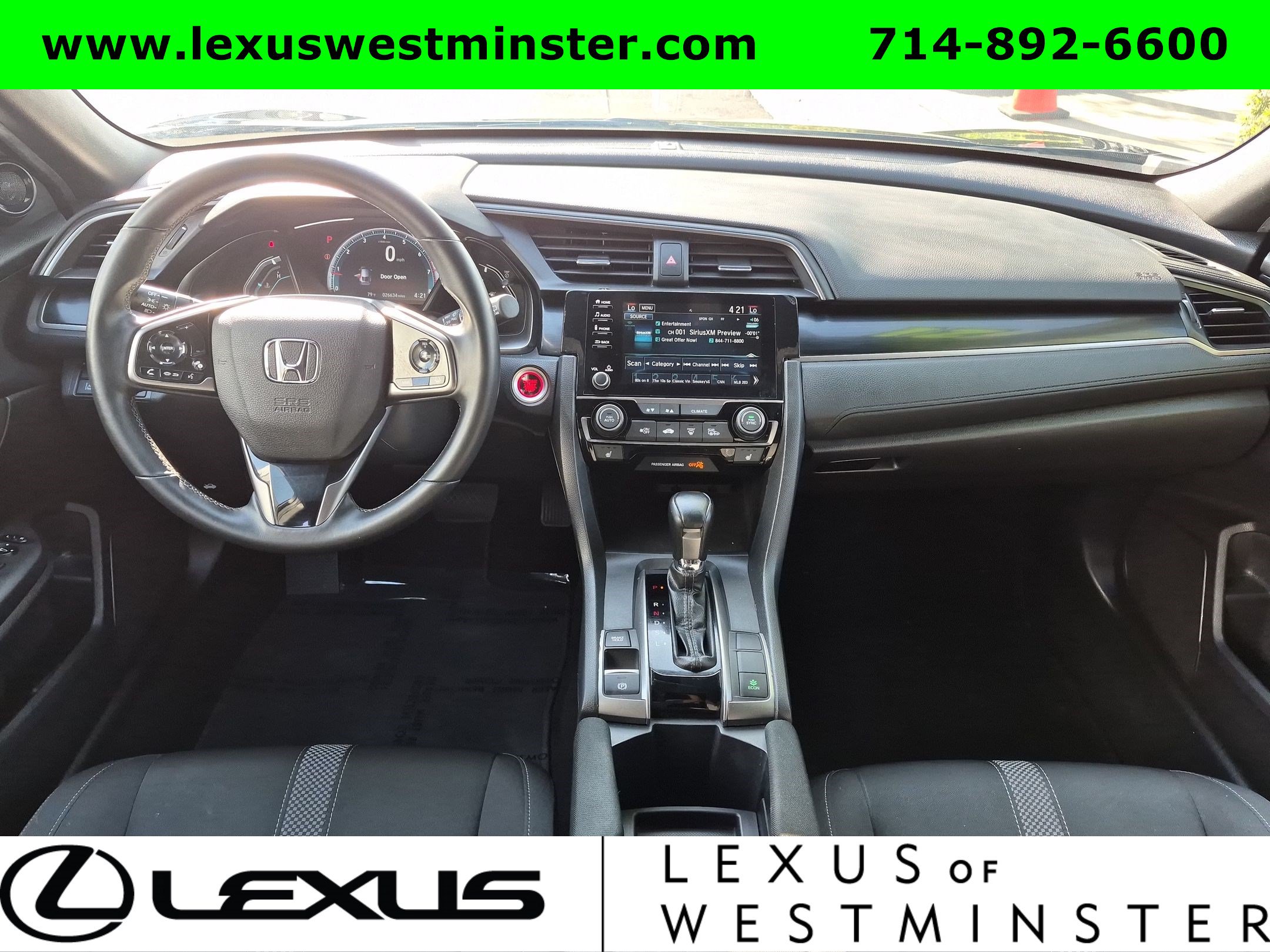 Used 2021 Honda Civic EX image 15