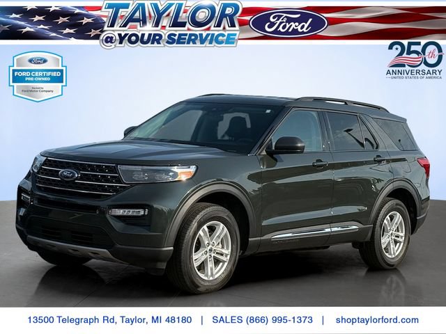 Certified 2023 Ford Explorer XLT w/ Equipment Group 202A AWD/4WD image 1
