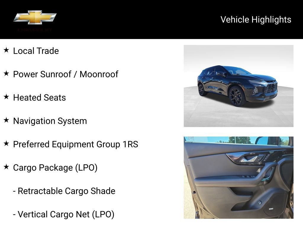 Used 2021 Chevrolet Blazer RS w/ Enhanced Convenience Package AWD/4WD image 18