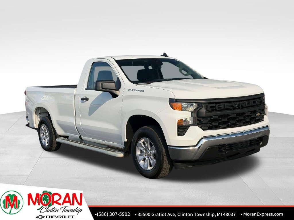 Certified 2025 Chevrolet Silverado 1500 W/T RWD image 8