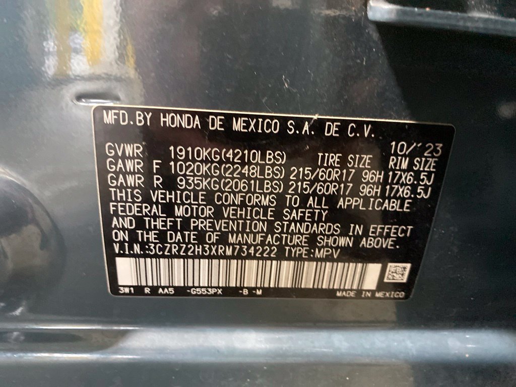 Certified 2024 Honda HR-V LX image 18