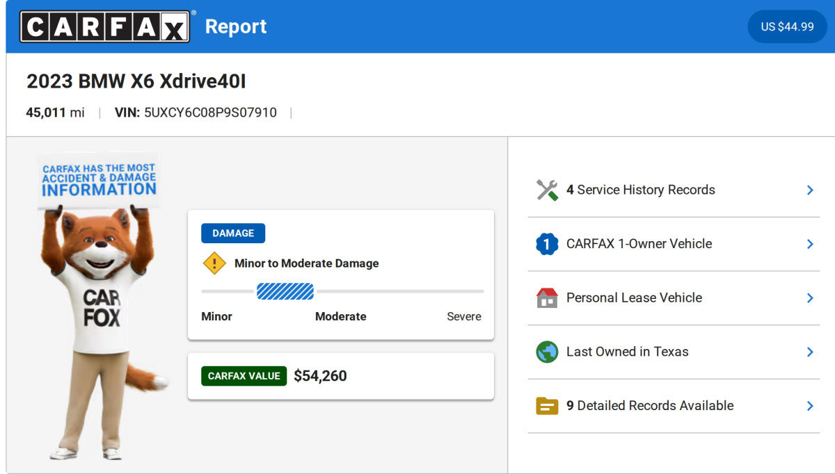 Used 2023 BMW X6 xDrive40i w/ Executive Package image 6