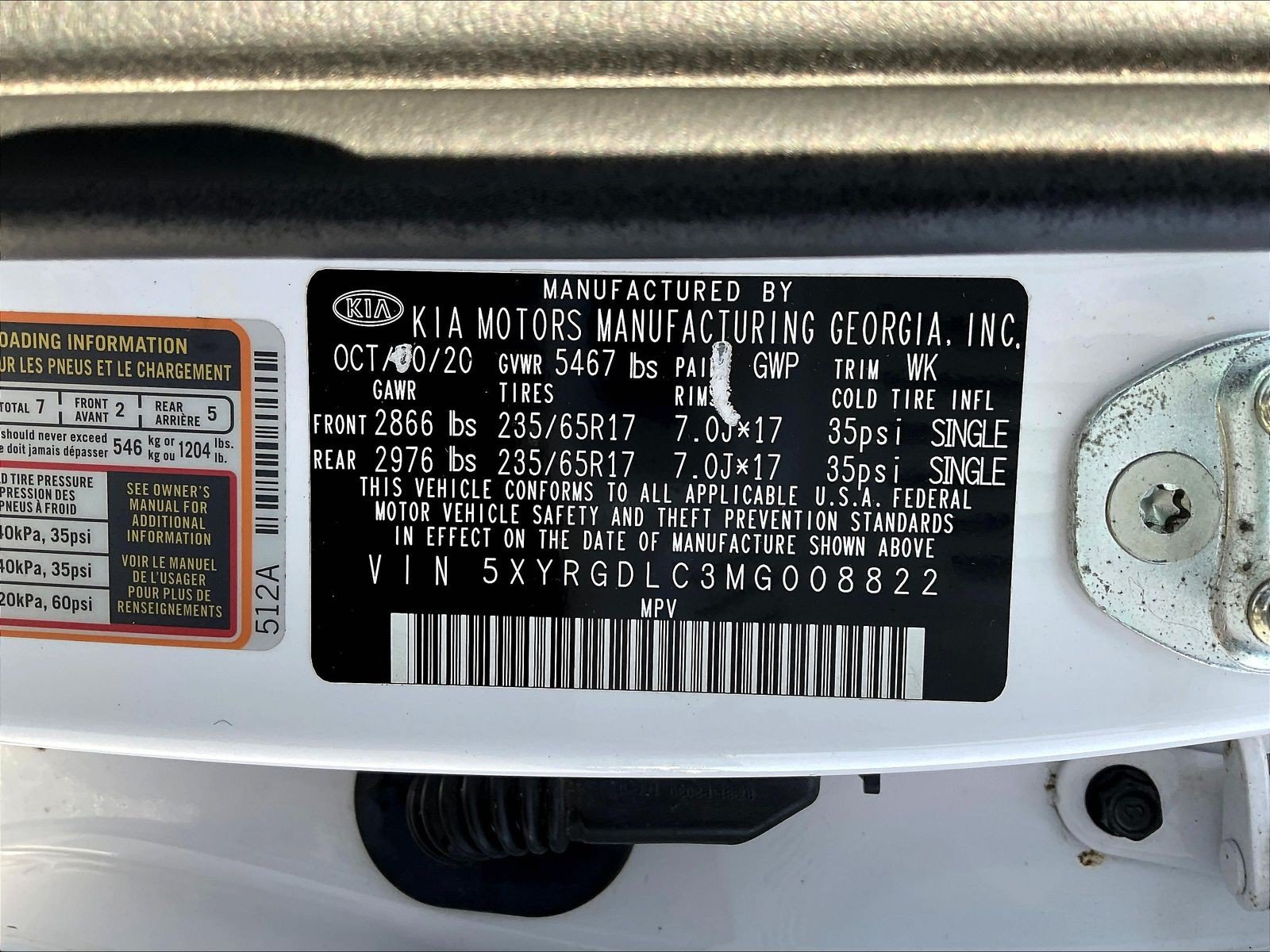 Used 2021 Kia Sorento LX AWD/4WD image 19
