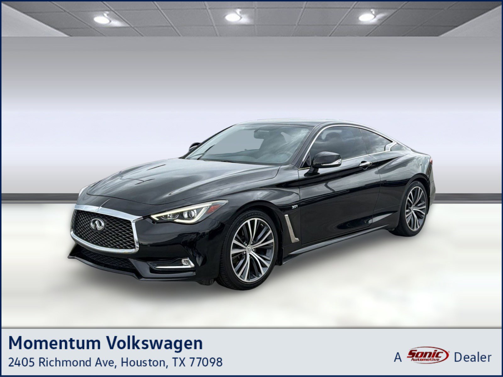 Used 2018 INFINITI Q60 3.0t Luxe w/ Sensory Package 3.0T Luxe image 1