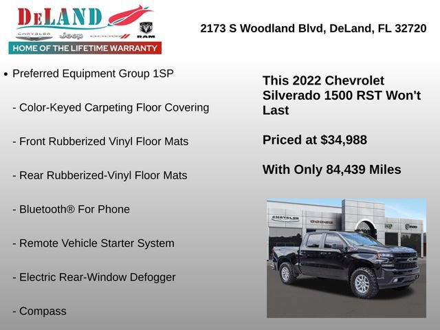 Used 2022 Chevrolet Silverado 1500 RST w/ Z71 Off-Road Package AWD/4WD image 12