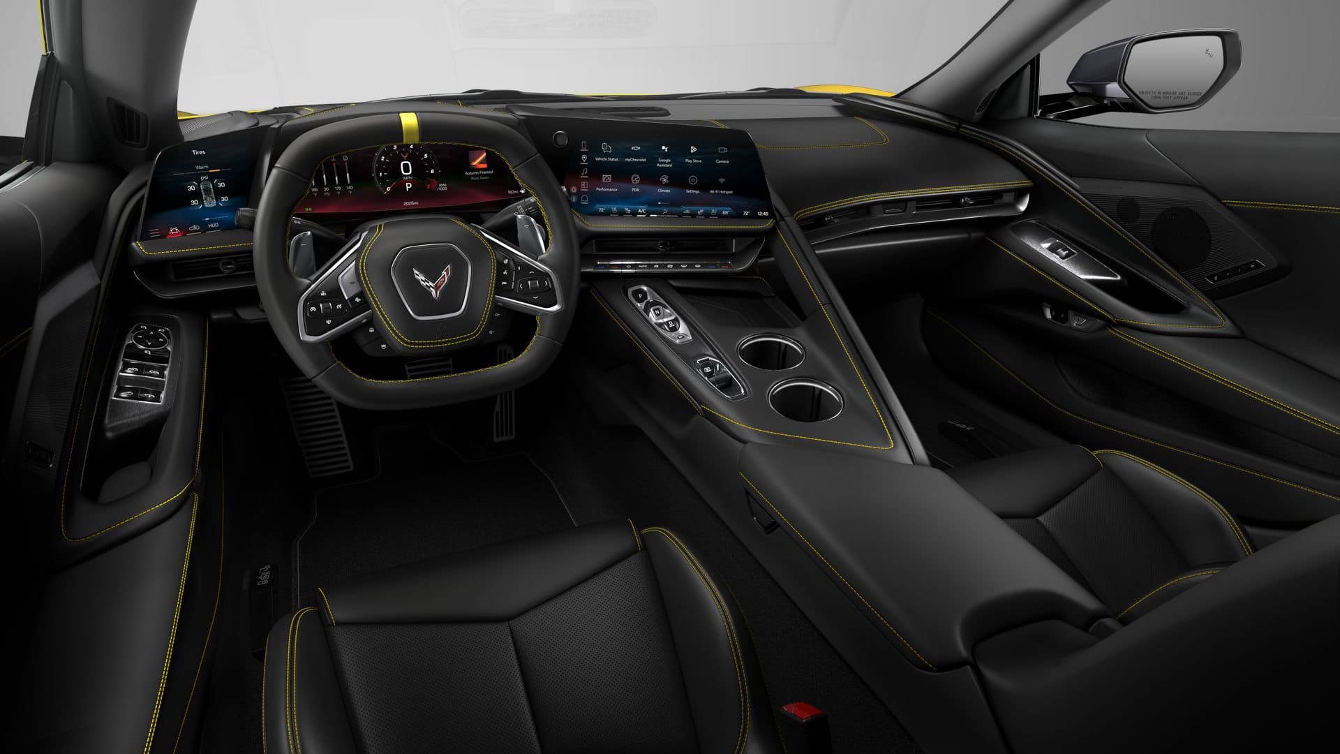 New 2027 Chevrolet Corvette Stingray Convertible w/ Stealth Interior Trim Package RWD image 57