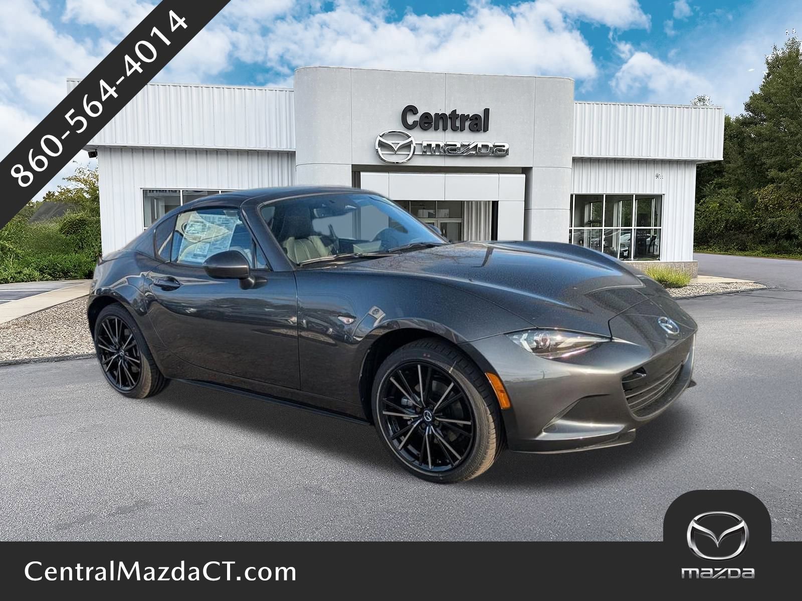 New 2025 MAZDA MX-5 Miata RF Grand Touring w/ Weather Package image 1