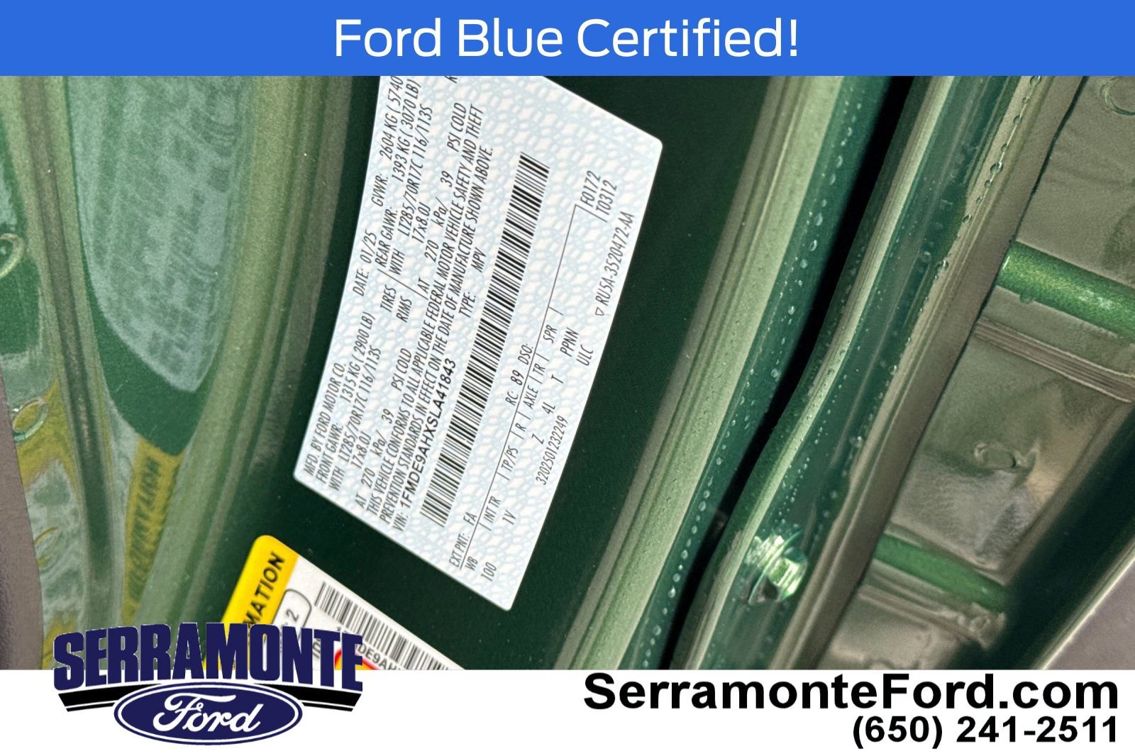 Certified 2025 Ford Bronco Badlands AWD/4WD image 32